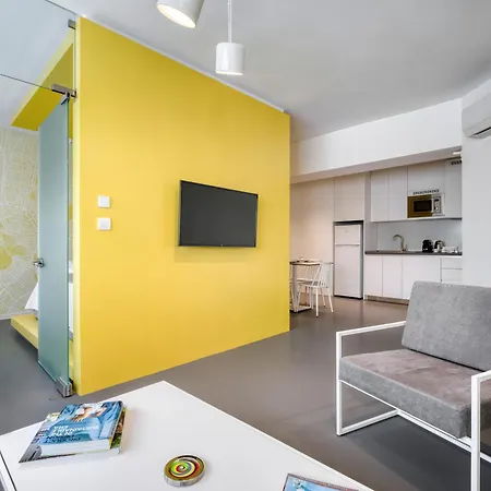 Athens Color Cube Apartment Room photo