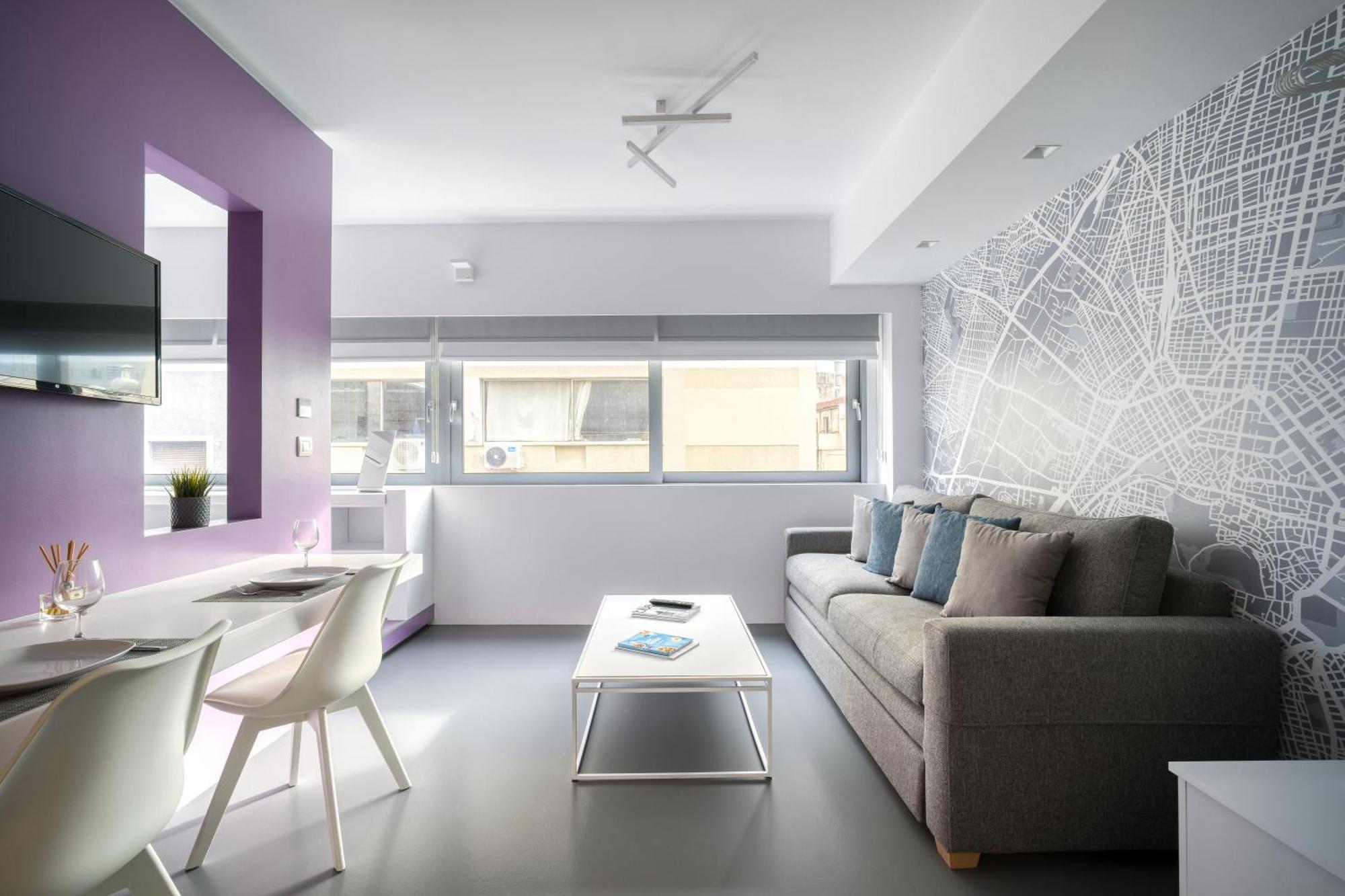 Color Cube Apartment Athens